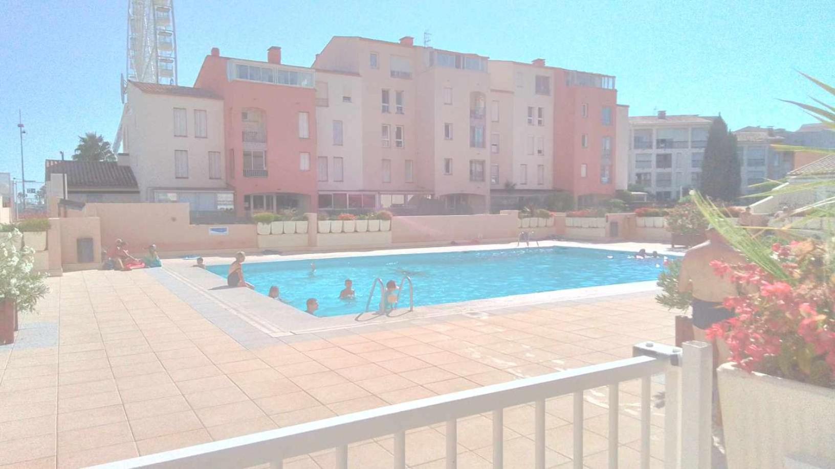 Grand T3 Piscine, Garage Centre Port Lejlighed Agde Eksteriør billede